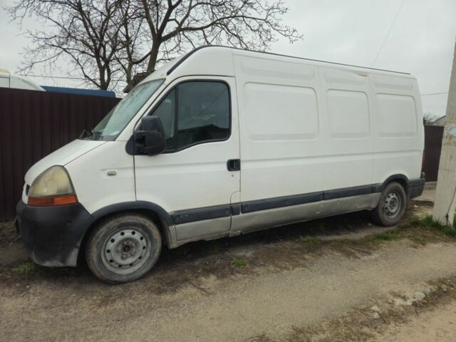 Белый Рено Мастер, объемом двигателя 2.5 л и пробегом 350 тыс. км за 2700 $, фото 1 на Automoto.ua