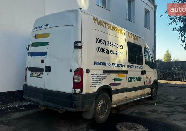 Белый Рено Мастер, объемом двигателя 3 л и пробегом 403 тыс. км за 5750 $, фото 2 на Automoto.ua