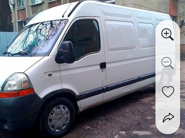 Белый Рено Мастер, объемом двигателя 2.5 л и пробегом 65 тыс. км за 6500 $, фото 4 на Automoto.ua