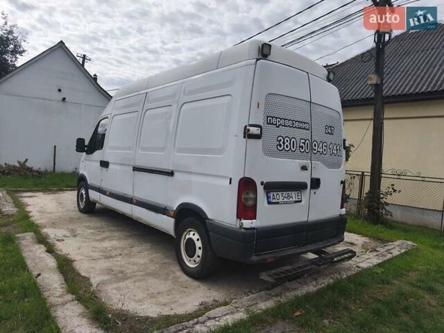 Белый Рено Мастер, объемом двигателя 2.5 л и пробегом 405 тыс. км за 5500 $, фото 7 на Automoto.ua
