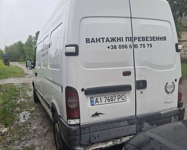 Белый Рено Мастер, объемом двигателя 2.19 л и пробегом 405 тыс. км за 7000 $, фото 3 на Automoto.ua