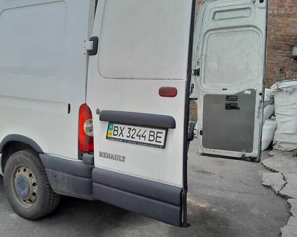 Белый Рено Мастер, объемом двигателя 2.46 л и пробегом 425 тыс. км за 6950 $, фото 1 на Automoto.ua