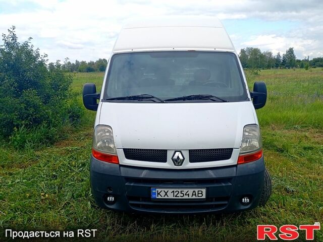 Белый Рено Мастер, объемом двигателя 2.5 л и пробегом 337 тыс. км за 7000 $, фото 1 на Automoto.ua