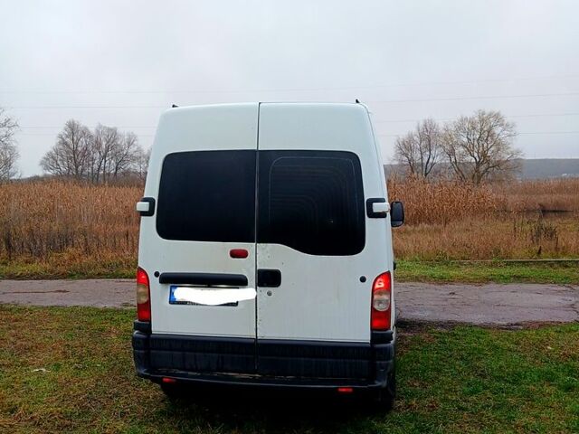 Белый Рено Мастер, объемом двигателя 2.5 л и пробегом 650 тыс. км за 7500 $, фото 2 на Automoto.ua