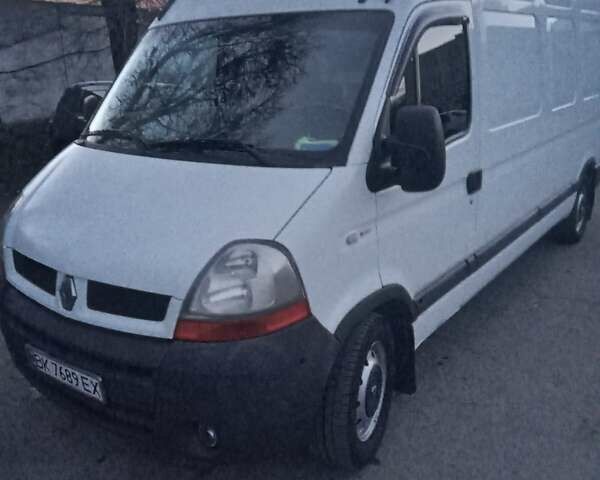 Белый Рено Мастер, объемом двигателя 2.46 л и пробегом 380 тыс. км за 10000 $, фото 1 на Automoto.ua