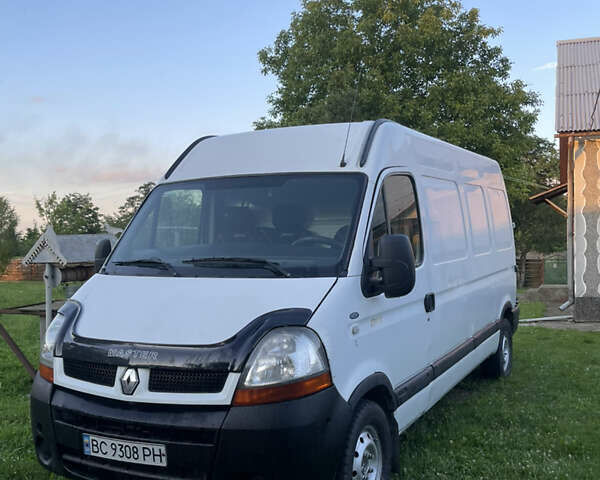 Белый Рено Мастер, объемом двигателя 2.5 л и пробегом 750 тыс. км за 6500 $, фото 1 на Automoto.ua