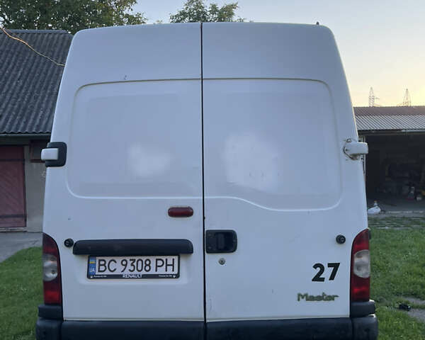 Белый Рено Мастер, объемом двигателя 2.5 л и пробегом 750 тыс. км за 6500 $, фото 5 на Automoto.ua