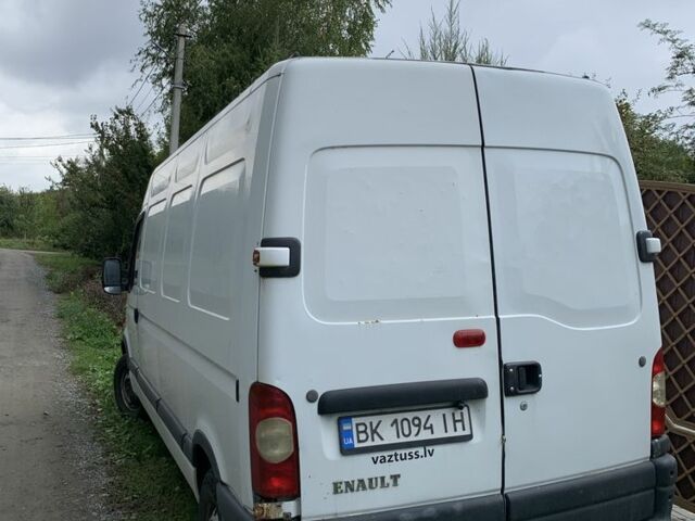 Белый Рено Мастер, объемом двигателя 3 л и пробегом 346 тыс. км за 6200 $, фото 3 на Automoto.ua