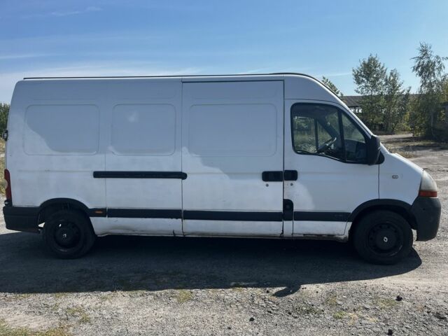 Белый Рено Мастер, объемом двигателя 2.5 л и пробегом 413 тыс. км за 5800 $, фото 3 на Automoto.ua