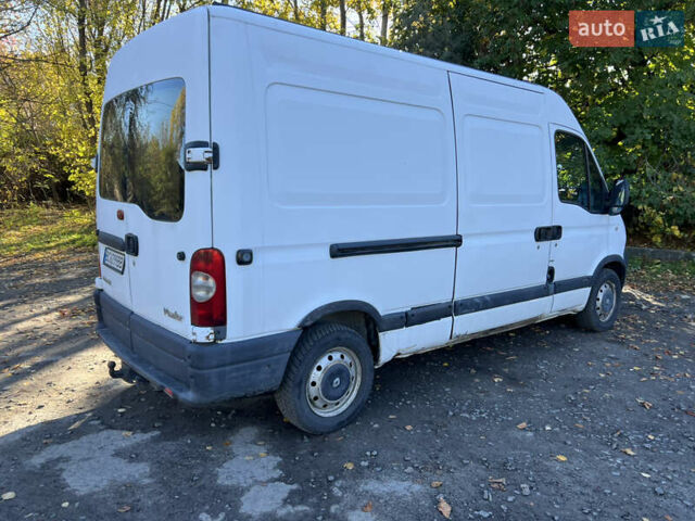 Білий Рено Мастєр, об'ємом двигуна 2.5 л та пробігом 310 тис. км за 6800 $, фото 3 на Automoto.ua