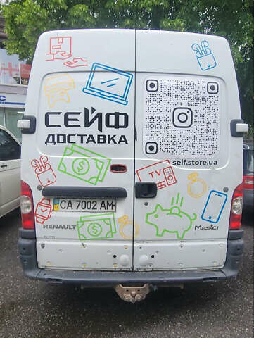 Белый Рено Мастер, объемом двигателя 2.46 л и пробегом 293 тыс. км за 4950 $, фото 5 на Automoto.ua