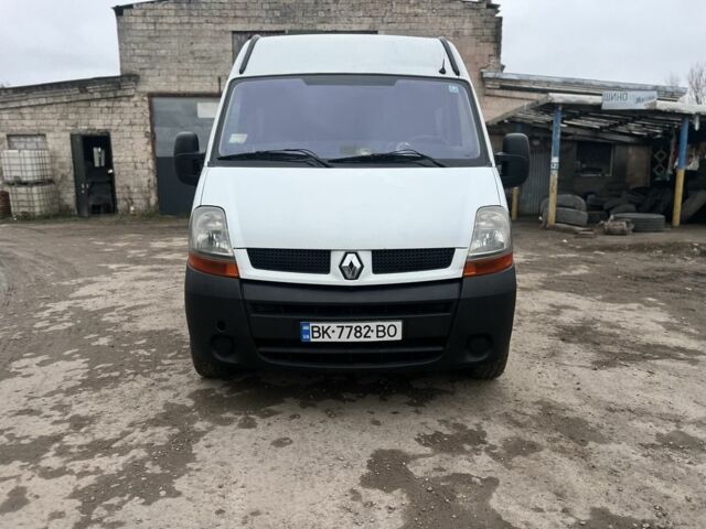 Белый Рено Мастер, объемом двигателя 2.5 л и пробегом 378 тыс. км за 6999 $, фото 1 на Automoto.ua
