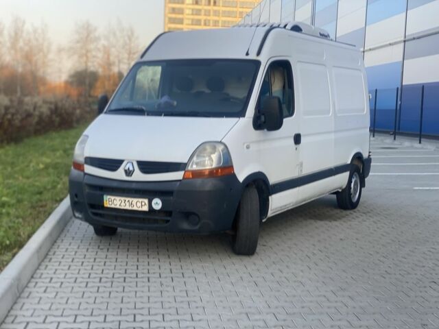 Белый Рено Мастер, объемом двигателя 2.5 л и пробегом 253 тыс. км за 5000 $, фото 1 на Automoto.ua