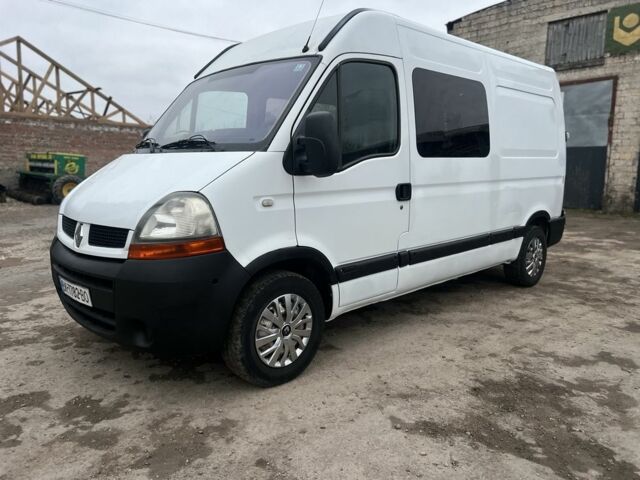 Белый Рено Мастер, объемом двигателя 2.5 л и пробегом 378 тыс. км за 6999 $, фото 2 на Automoto.ua
