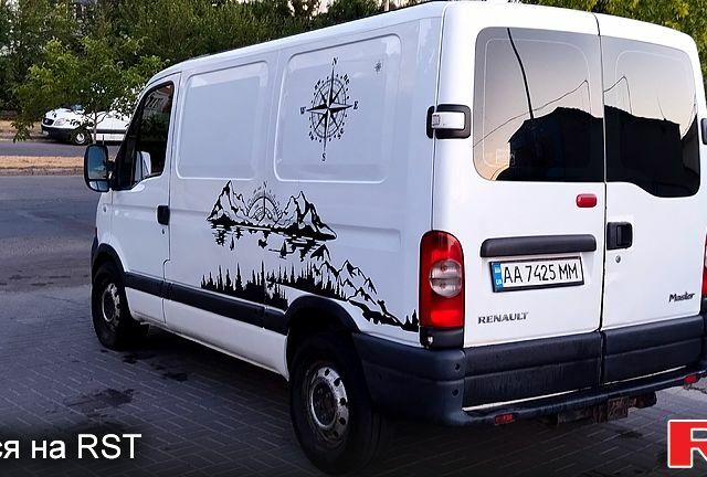 Білий Рено Мастєр, об'ємом двигуна 2.5 л та пробігом 425 тис. км за 4600 $, фото 8 на Automoto.ua