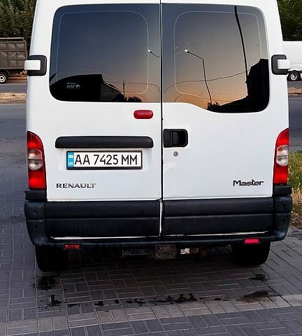 Білий Рено Мастєр, об'ємом двигуна 2.5 л та пробігом 425 тис. км за 4600 $, фото 9 на Automoto.ua
