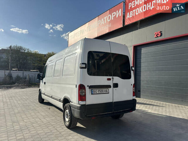 Білий Рено Мастєр, об'ємом двигуна 2.46 л та пробігом 482 тис. км за 7500 $, фото 1 на Automoto.ua