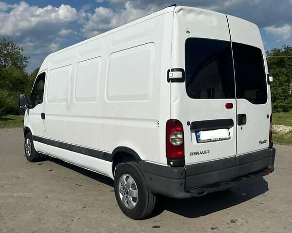 Білий Рено Мастєр, об'ємом двигуна 2.46 л та пробігом 484 тис. км за 8000 $, фото 1 на Automoto.ua