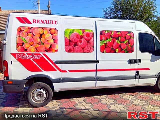 Білий Рено Мастєр, об'ємом двигуна 2.5 л та пробігом 600 тис. км за 7500 $, фото 1 на Automoto.ua