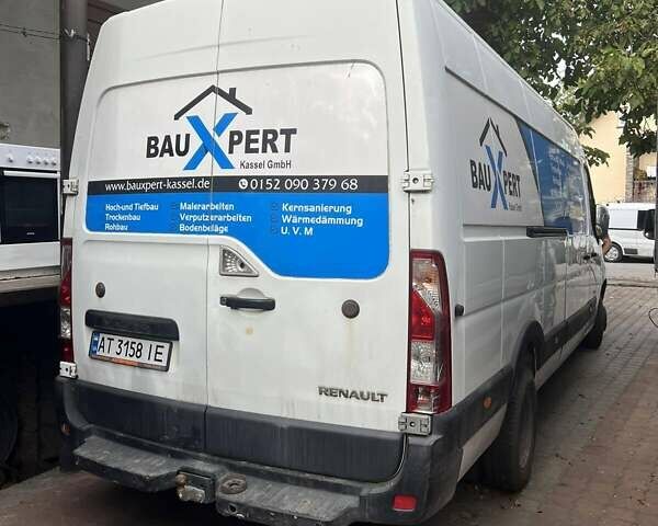 Білий Рено Мастєр, об'ємом двигуна 2.3 л та пробігом 245 тис. км за 16500 $, фото 3 на Automoto.ua