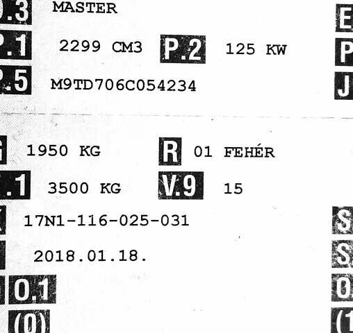 Белый Рено Мастер, объемом двигателя 2.3 л и пробегом 220 тыс. км за 15450 $, фото 40 на Automoto.ua
