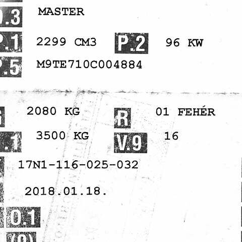 Білий Рено Мастєр, об'ємом двигуна 2.3 л та пробігом 198 тис. км за 18800 $, фото 38 на Automoto.ua