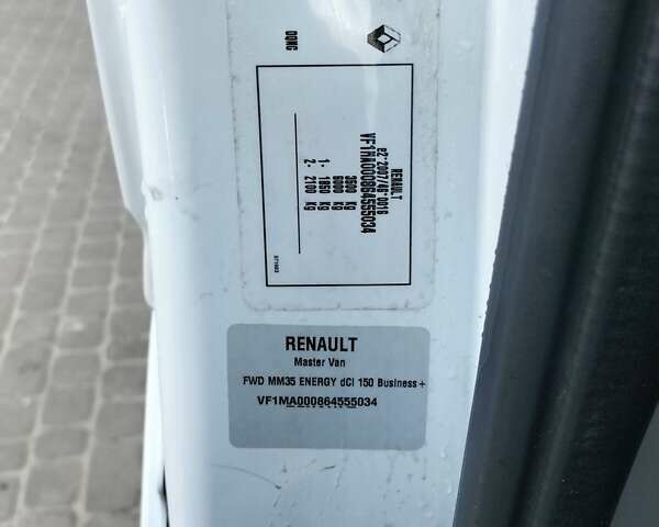 Білий Рено Мастєр, об'ємом двигуна 2.3 л та пробігом 89 тис. км за 18600 $, фото 9 на Automoto.ua