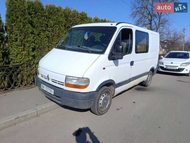 Белый Рено Мастер, объемом двигателя 1.87 л и пробегом 370 тыс. км за 3000 $, фото 13 на Automoto.ua