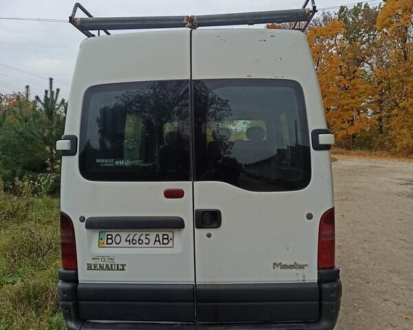 Белый Рено Мастер, объемом двигателя 2.19 л и пробегом 80 тыс. км за 4899 $, фото 4 на Automoto.ua