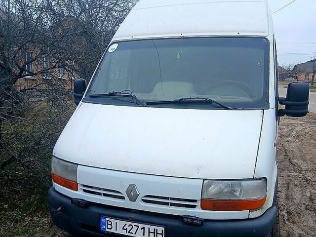Білий Рено Мастєр, об'ємом двигуна 2.5 л та пробігом 565 тис. км за 7500 $, фото 1 на Automoto.ua