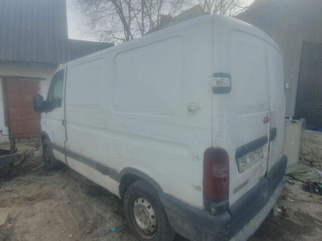 Білий Рено Мастєр, об'ємом двигуна 2.2 л та пробігом 600 тис. км за 1500 $, фото 5 на Automoto.ua