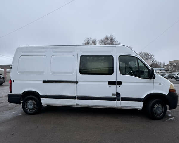 Білий Рено Мастєр, об'ємом двигуна 3 л та пробігом 387 тис. км за 7500 $, фото 3 на Automoto.ua