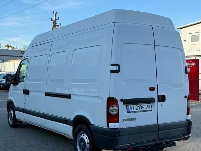 Білий Рено Мастєр, об'ємом двигуна 2.5 л та пробігом 320 тис. км за 7300 $, фото 3 на Automoto.ua
