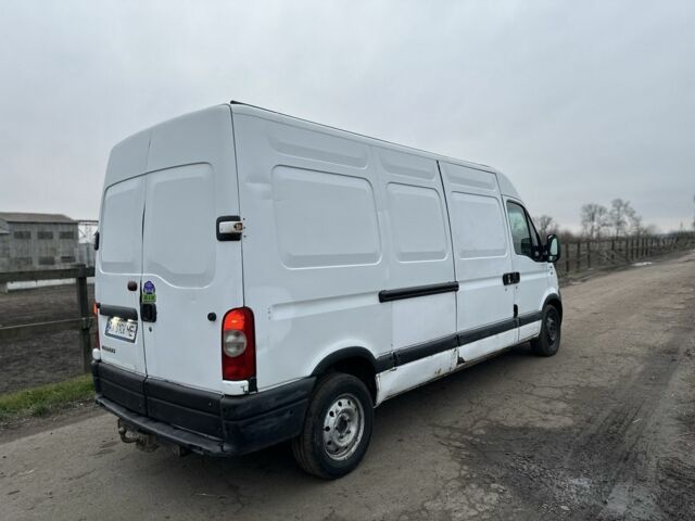 Білий Рено Мастєр, об'ємом двигуна 2.5 л та пробігом 370 тис. км за 4500 $, фото 10 на Automoto.ua