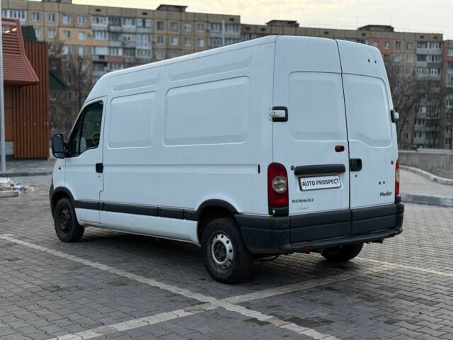 Белый Рено Мастер, объемом двигателя 2.5 л и пробегом 327 тыс. км за 6500 $, фото 4 на Automoto.ua