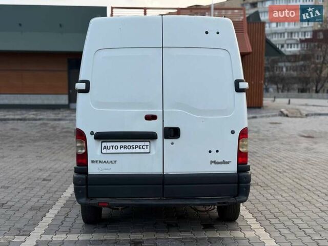 Білий Рено Мастєр, об'ємом двигуна 2.5 л та пробігом 327 тис. км за 6500 $, фото 5 на Automoto.ua