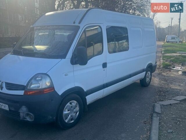 Белый Рено Мастер, объемом двигателя 2.46 л и пробегом 400 тыс. км за 7700 $, фото 2 на Automoto.ua