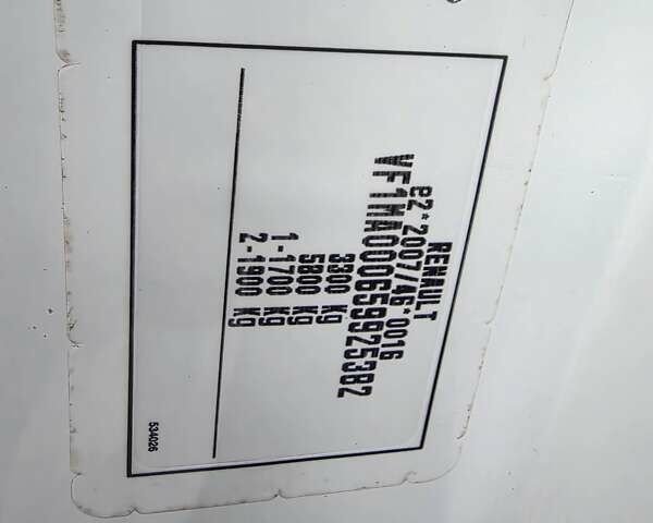 Білий Рено Мастєр, об'ємом двигуна 2.3 л та пробігом 188 тис. км за 19800 $, фото 52 на Automoto.ua