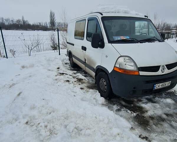 Білий Рено Мастєр, об'ємом двигуна 2.5 л та пробігом 387 тис. км за 6500 $, фото 1 на Automoto.ua