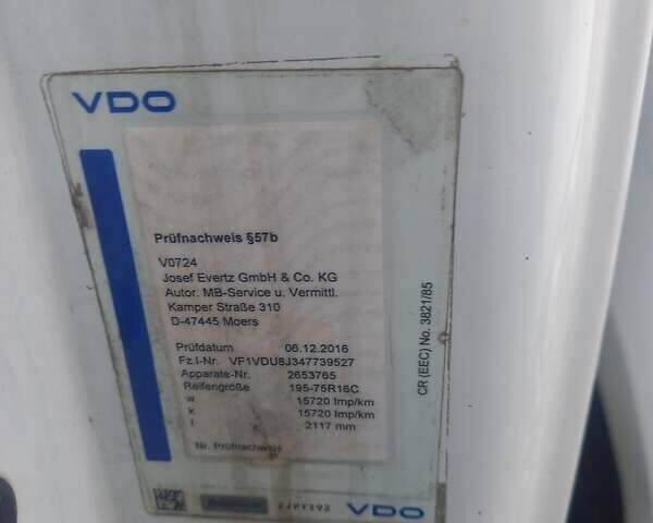 Білий Рено Мастєр, об'ємом двигуна 2.3 л та пробігом 375 тис. км за 13000 $, фото 16 на Automoto.ua