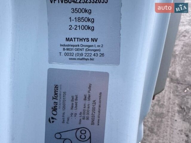 Білий Рено Мастєр, об'ємом двигуна 2.3 л та пробігом 395 тис. км за 15000 $, фото 12 на Automoto.ua