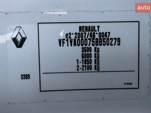 Білий Рено Мастєр, об'ємом двигуна 2.3 л та пробігом 133 тис. км за 18900 $, фото 60 на Automoto.ua