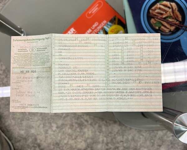 Білий Рено Мастєр, об'ємом двигуна 2.3 л та пробігом 189 тис. км за 22200 $, фото 42 на Automoto.ua