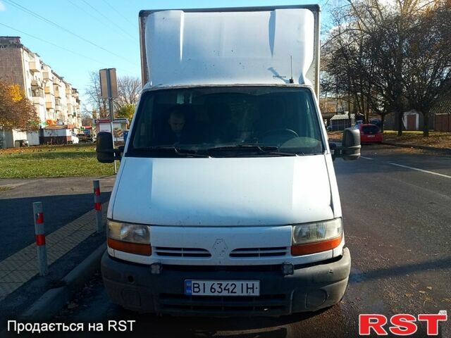 Білий Рено Мастєр, об'ємом двигуна 2.8 л та пробігом 701 тис. км за 5200 $, фото 1 на Automoto.ua