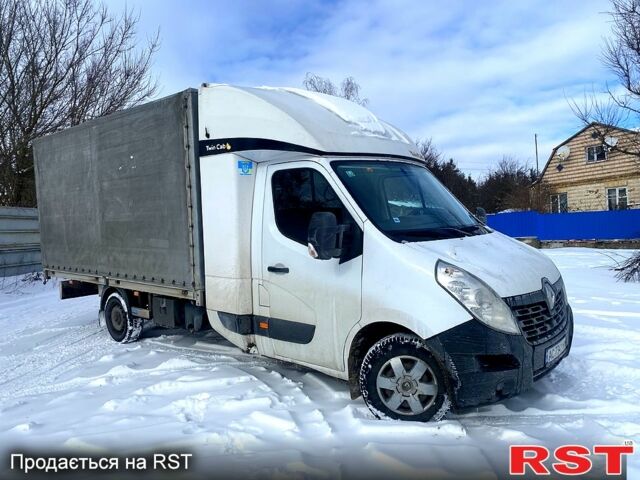 Білий Рено Мастєр, об'ємом двигуна 2.3 л та пробігом 648 тис. км за 14500 $, фото 10 на Automoto.ua