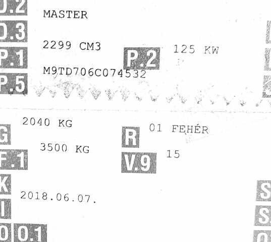 Белый Рено Мастер, объемом двигателя 2.3 л и пробегом 257 тыс. км за 15400 $, фото 42 на Automoto.ua