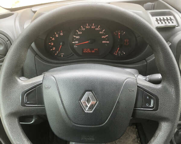 Білий Рено Мастєр, об'ємом двигуна 2.3 л та пробігом 435 тис. км за 15500 $, фото 15 на Automoto.ua