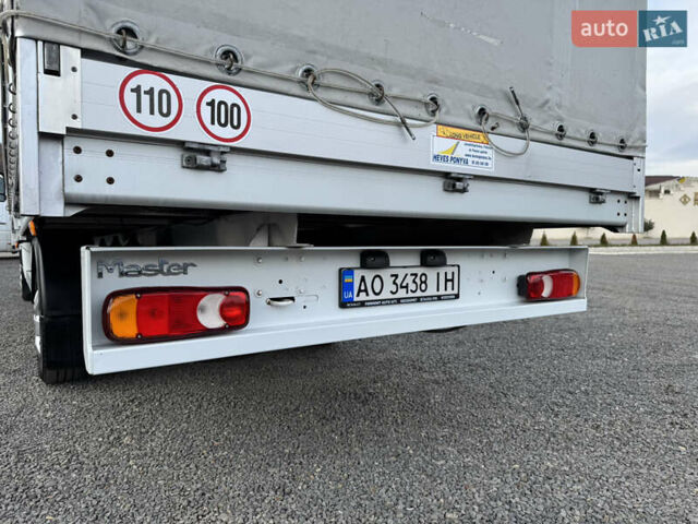 Білий Рено Мастєр, об'ємом двигуна 2.3 л та пробігом 230 тис. км за 18700 $, фото 13 на Automoto.ua