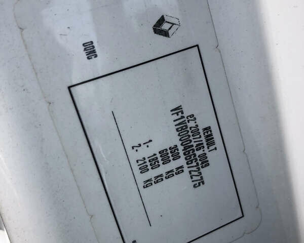 Белый Рено Мастер, объемом двигателя 2.3 л и пробегом 402 тыс. км за 22200 $, фото 56 на Automoto.ua