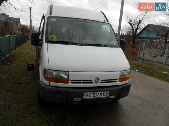 Белый Рено Мастер, объемом двигателя 2.5 л и пробегом 312 тыс. км за 5800 $, фото 2 на Automoto.ua